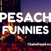 PESACH / PASSOVER FUNNIES